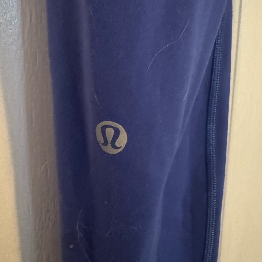LULULEMON “Wunder Train High-Rise Tights with pockets 25” blue leggings - Picture 9 of 10